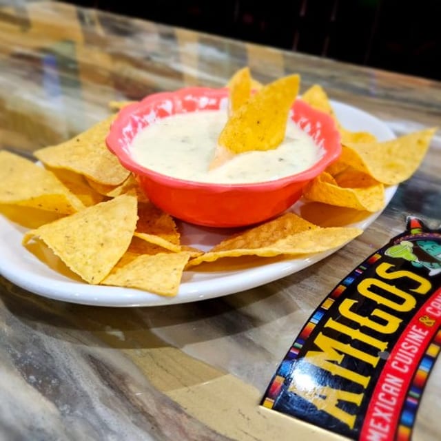 Amigos Famous Cheese Sauce.