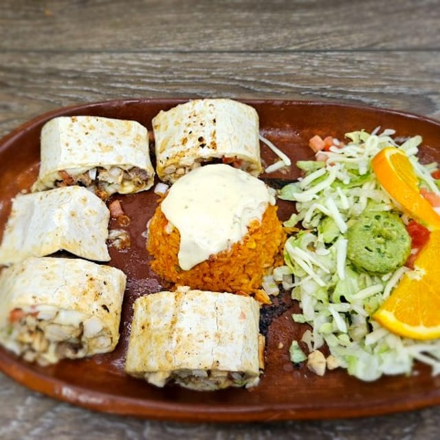 Rolled Quesadilla.