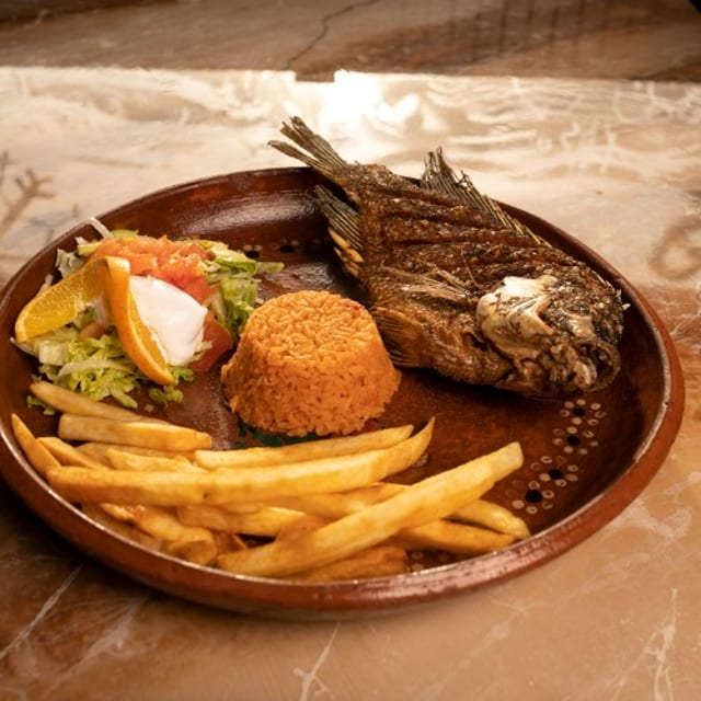 Fried Mojarra.