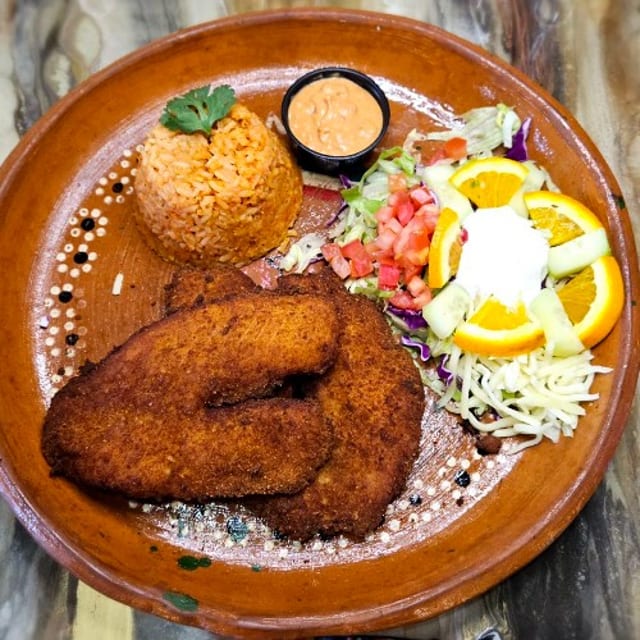 Seafood Milanesa (Breaded).